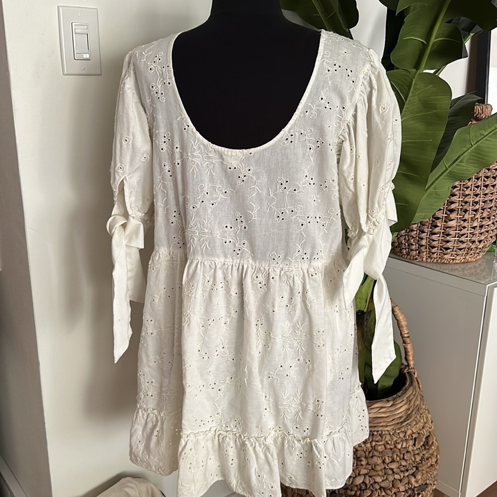 Sunday Best by Aritzia - Oregold Dress - Ivory - Size L - Picture 8 of 11